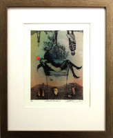  Čistá duša II - grafika - Katarína Vavrová 